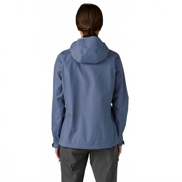 NEW PATAGONIA women's torrentshell 3l rain jacket in current blue - Picture 3 of 5